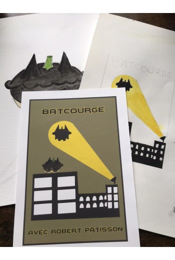 Print A5 "Batcourge"
