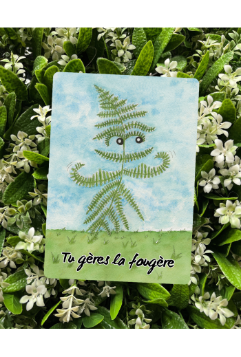 Carte "Tu gères la fougère"