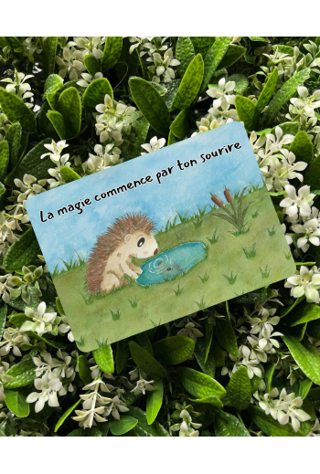 Carte "La magie commence...