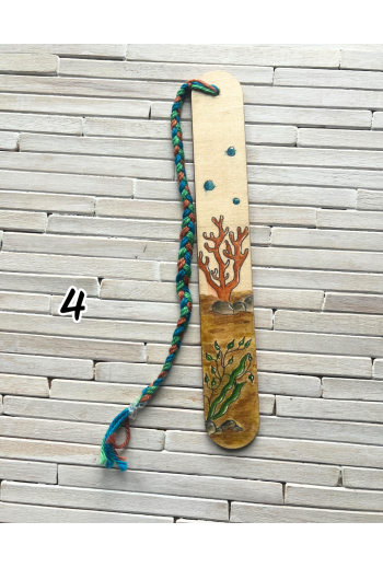 Marque-page bois "Eau"