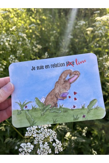 Carte "Je suis en relation...