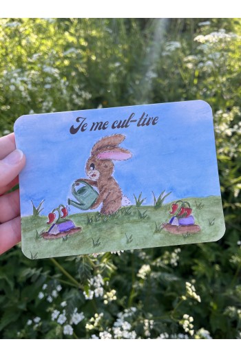 Carte "Je me cul-tive"