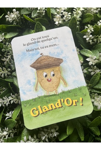 Carte "Gland'or"